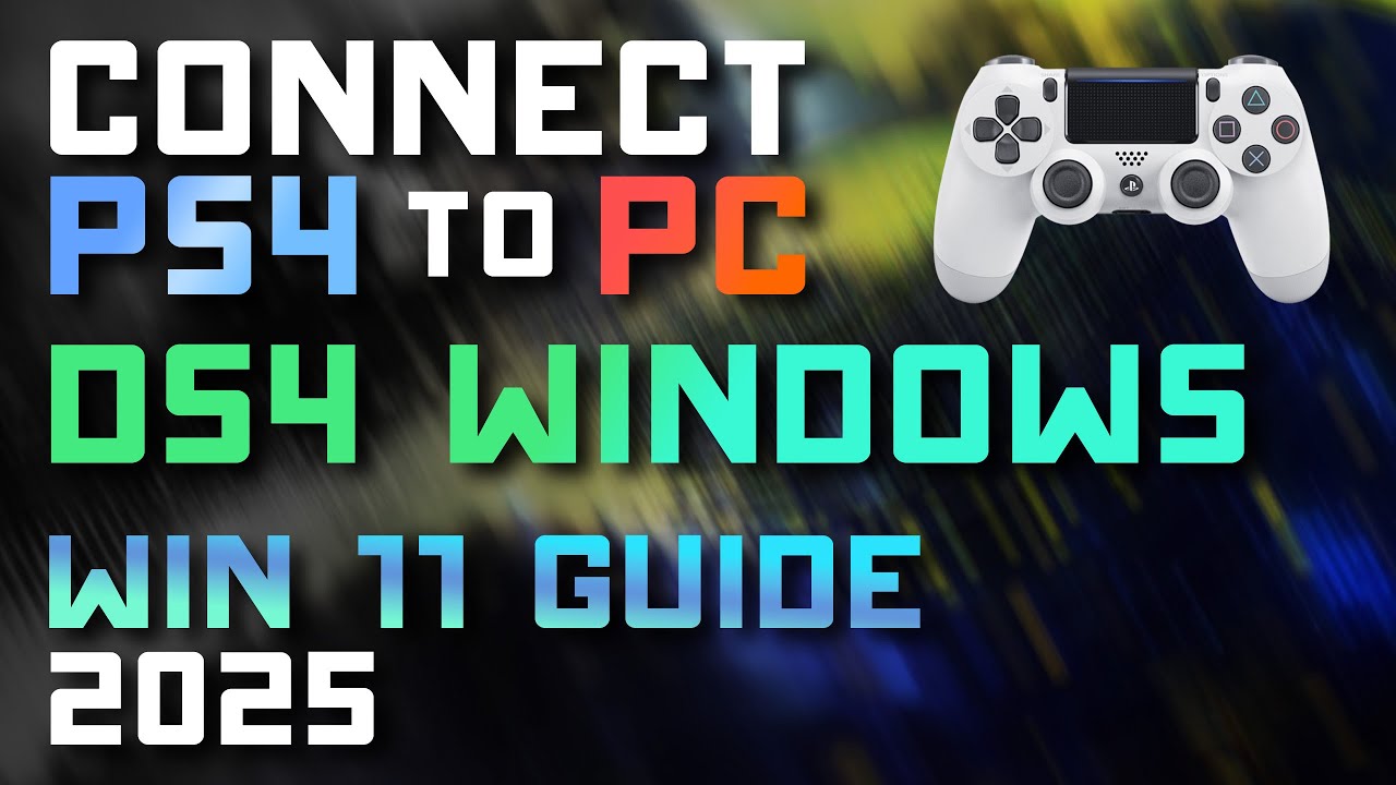 Как подключить контроллер PS4 к ПК с помощью DS4 Windows в Windows 11 (руководство 2025 года) 🔥
