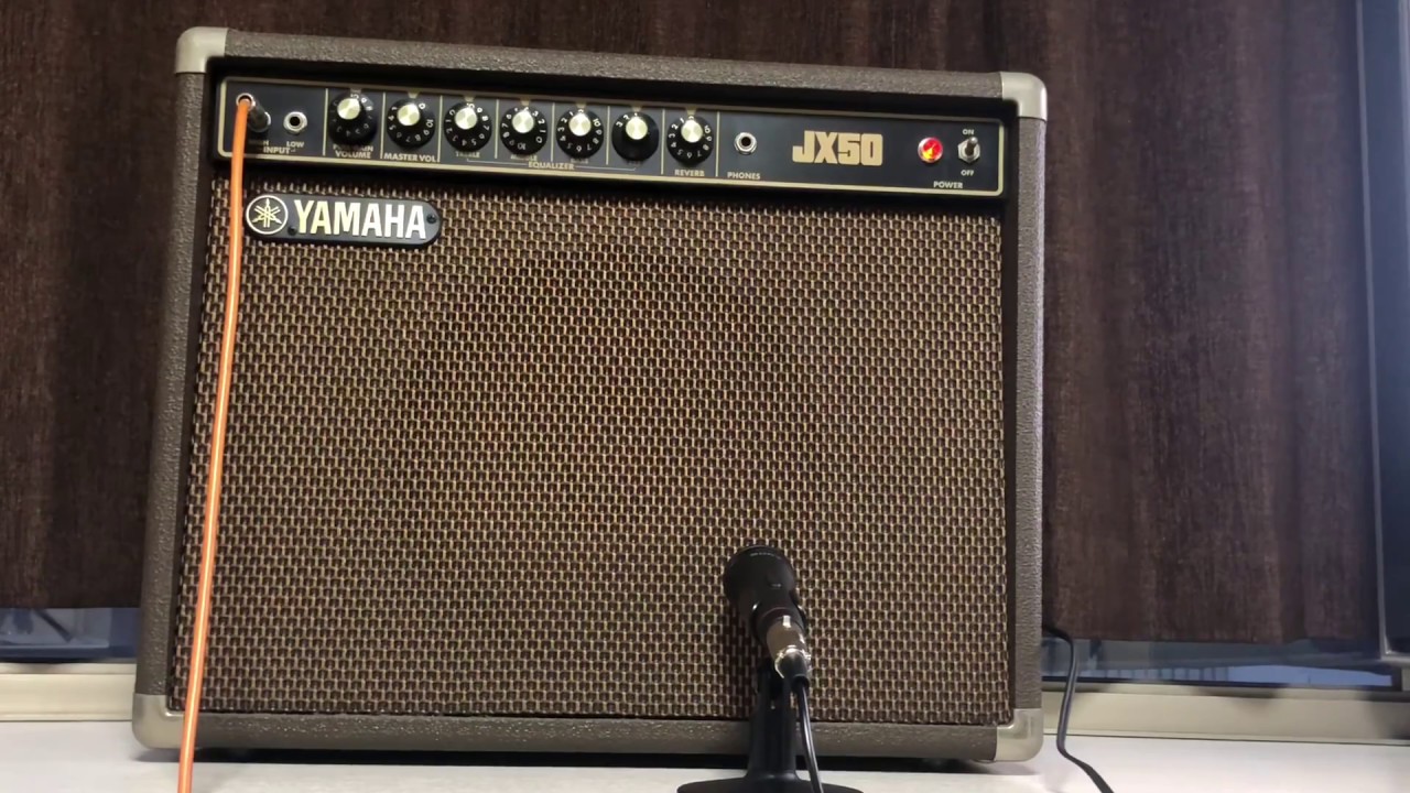 トランジスタアンプだって頑張ってます！！！YAMAHA  JX50