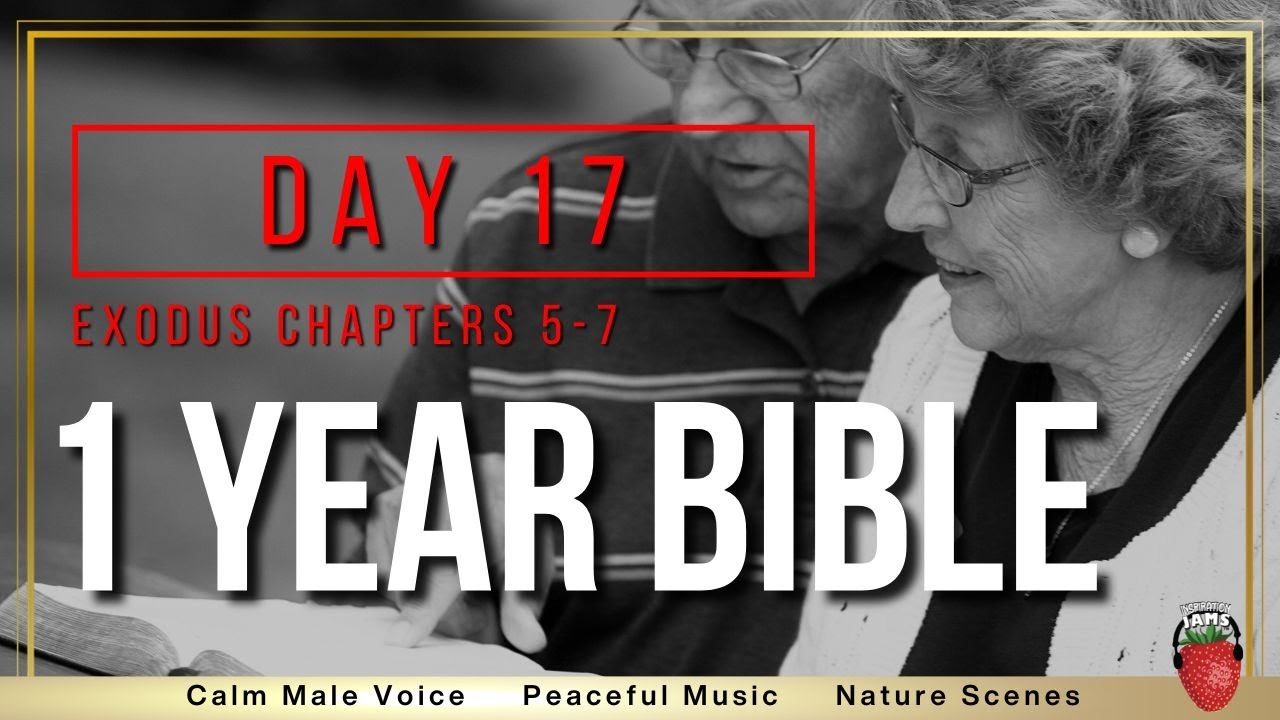 Day 17 | NIV Exodus 5 - 7 | 1 Year Bible Reading Plan | Peaceful Scripture Audio Bible