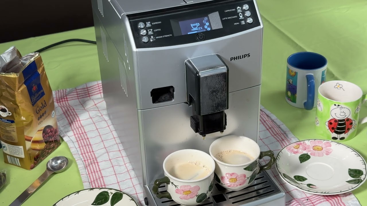 How to make two coffee in one go with your Philips 3100 series super automatic coffee machine DIY