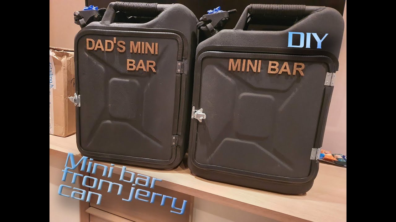 Jerry can | Mini bar how to make