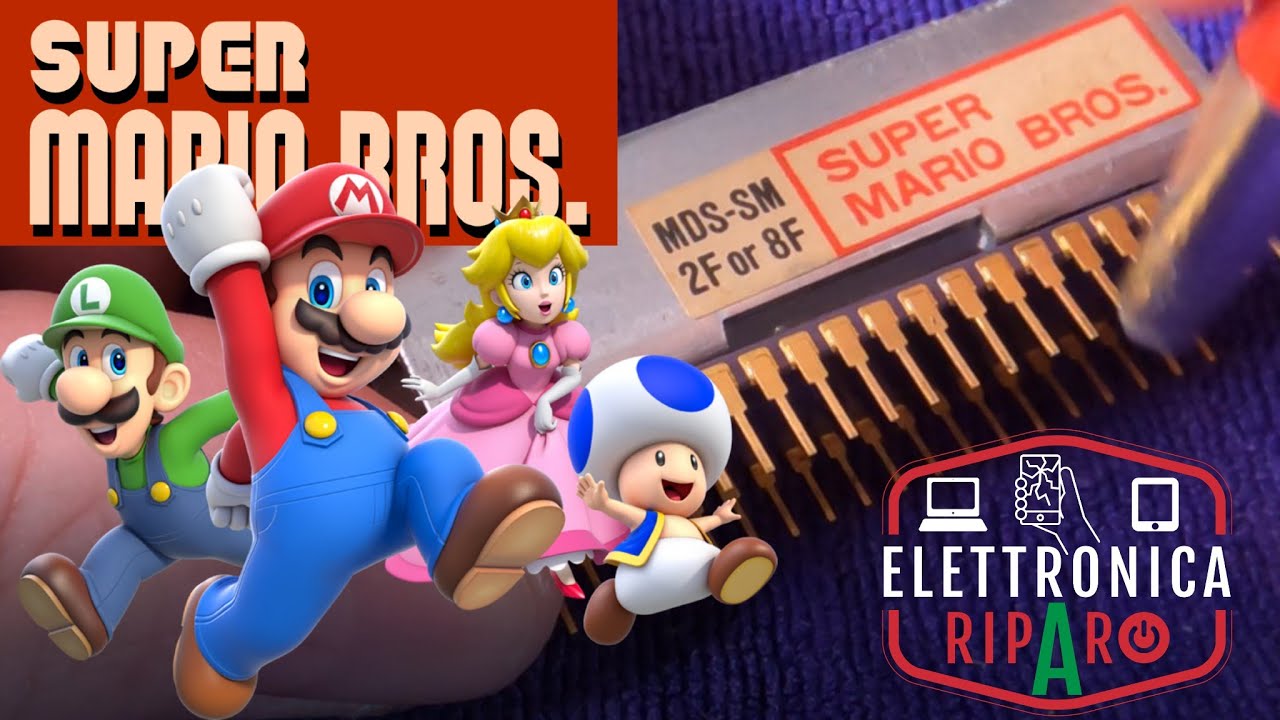 Scheda Super Mario Bros MDS-05-CPU Jamma