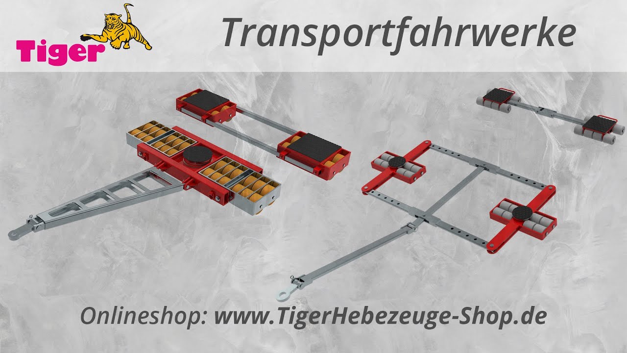 Transportfahrwerke für den Schwerlasttransport