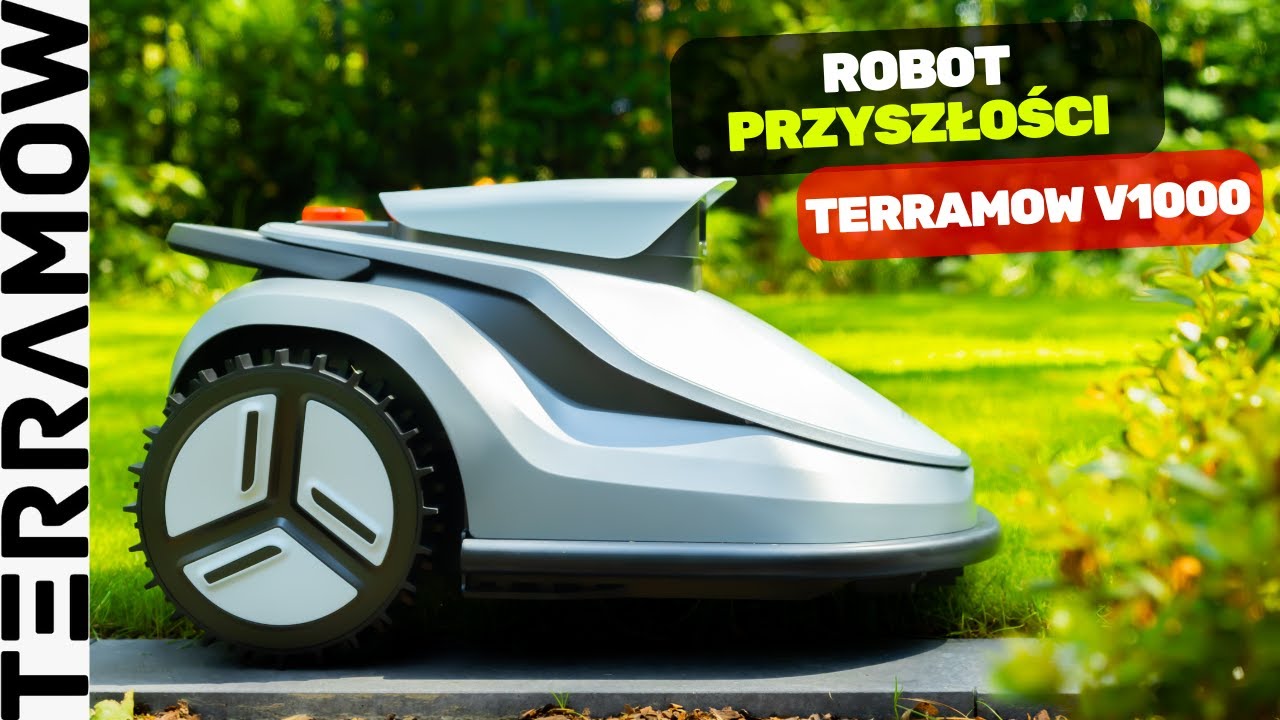 FILM  TERRAMOW V1000  Robot Przyszłości Bez kabla bez RTK do 1000 m2