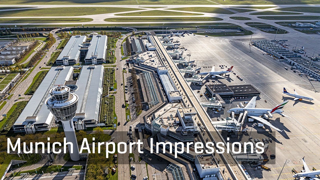 Journey through Aviation: Munich Airport Impressions