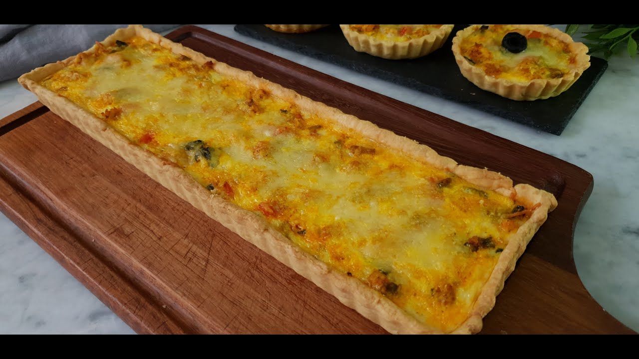 كيش الدجاج محبوبة الجماهير في رمضان / Quiche au poulet