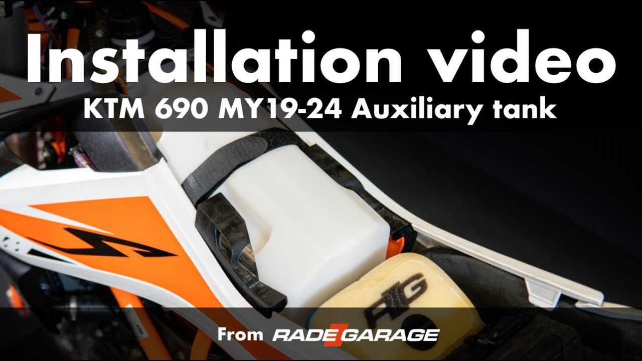 KTM 690 MY19-23 tank installation - RADE/GARAGE