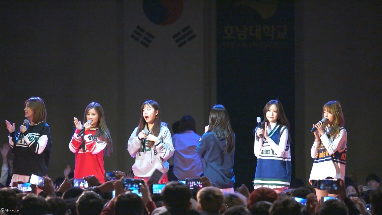 [4K]170307 에이핑크(Apink) 호남대학교 OT 전체 직캠(Full Version Fancam)