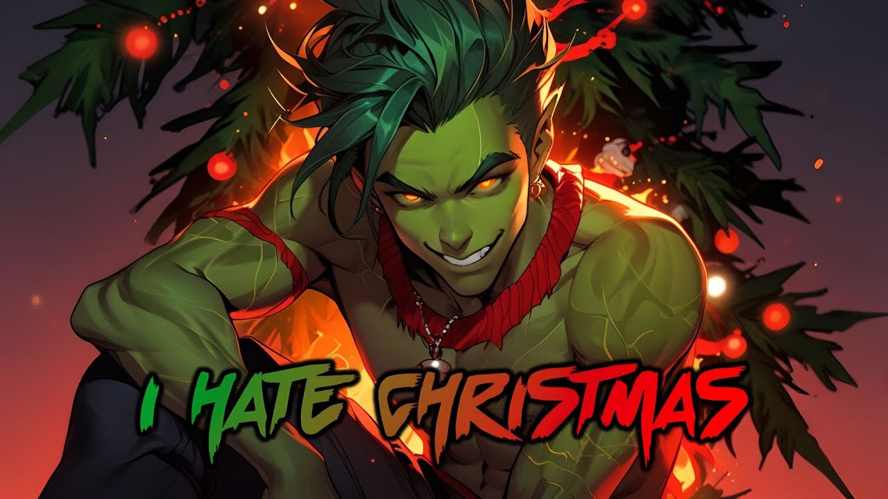 「Nightcore」I Hate Christmas - by Aiyun (Lyric Video)