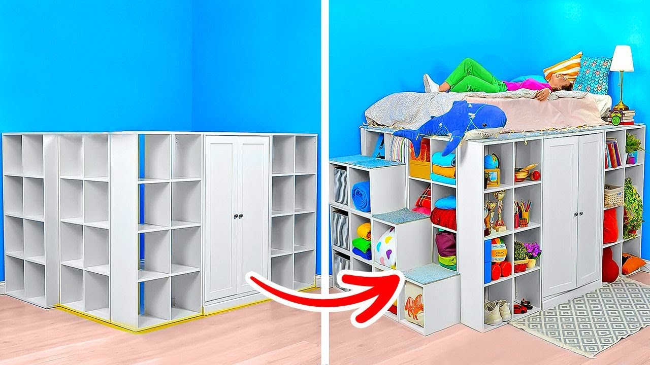 DIY PODEST-BETT || SMARTE LÖSUNGEN FÜR EIN GEMÜTLICHES ZUHAUSE
