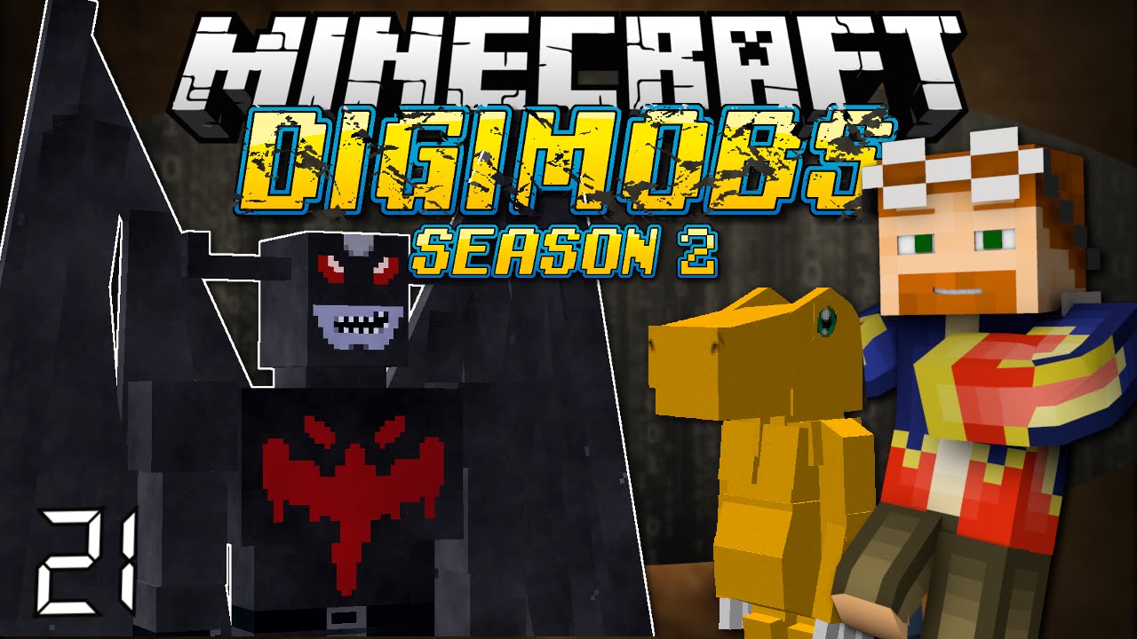 Minecraft: DIGIMOBS (SEASON 2) EP. 21 - Fight Devimon!