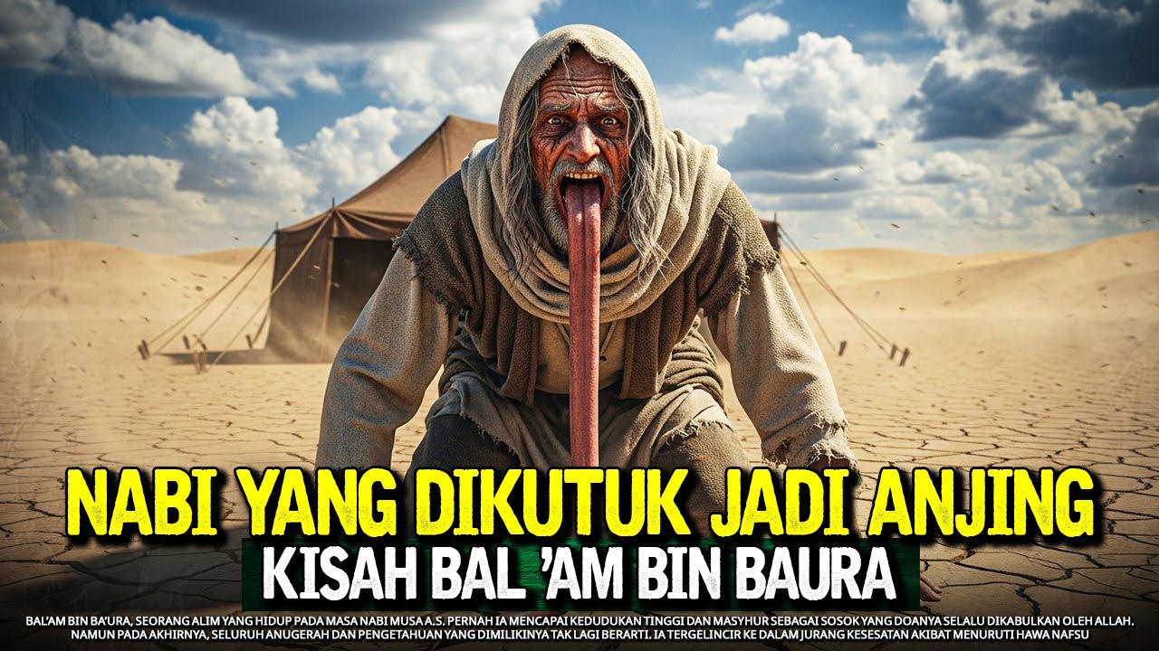 Manusia Yang Hampir Allah Jadikan NABI, Malah Berakhir Menjadi ANJING
