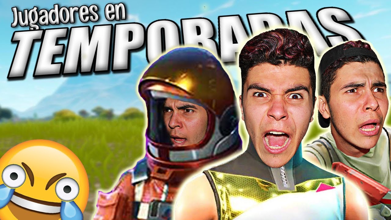 🔵 Tipos de Jugadores POR TEMPORADAS en FORTNITE! 😂 (PARODIA) | Lasky