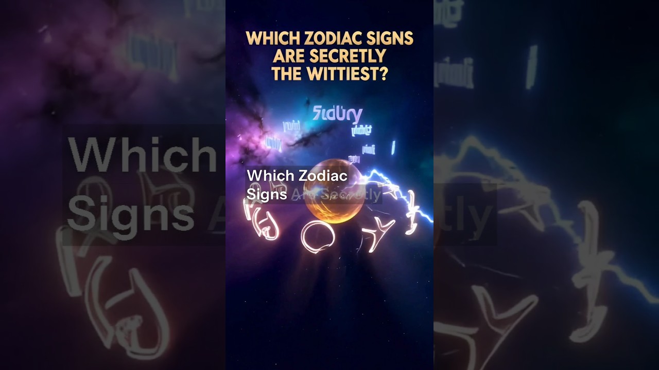 Which Zodiac Signs Are SECRETLY The Wittiest? 