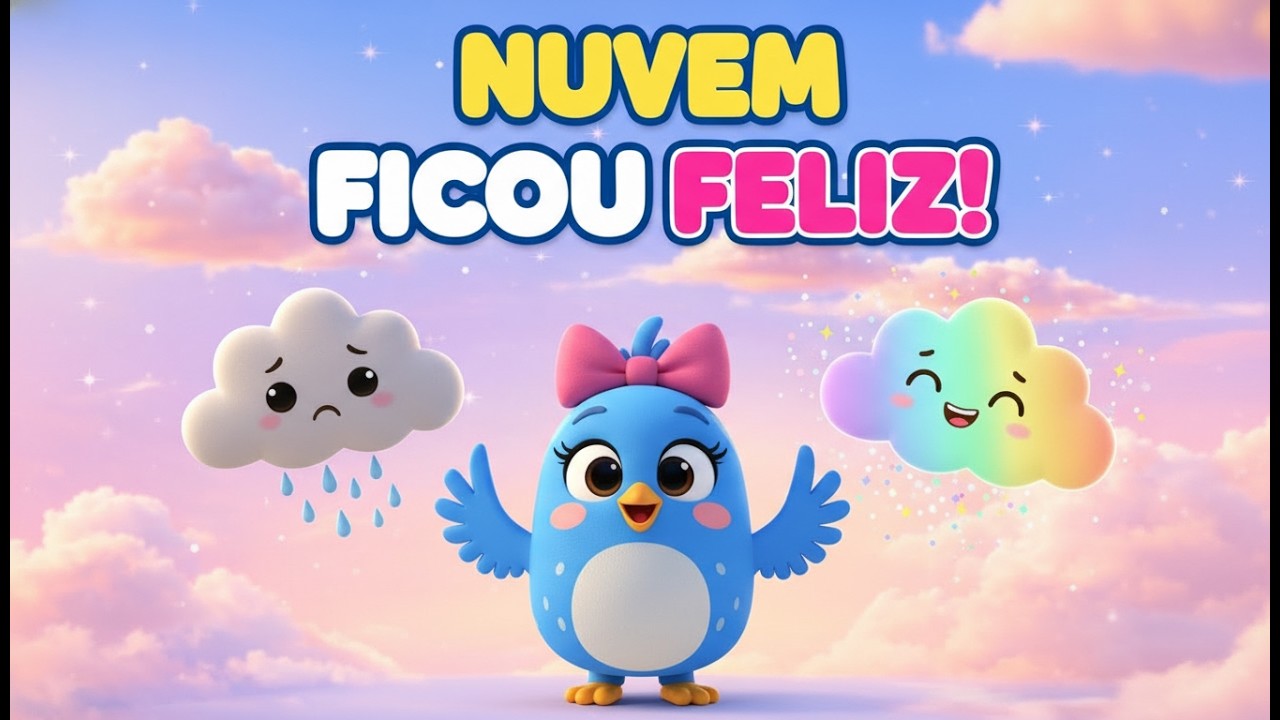 Ela Era Triste… 🌧️🌈 | Música Infantil da Tati