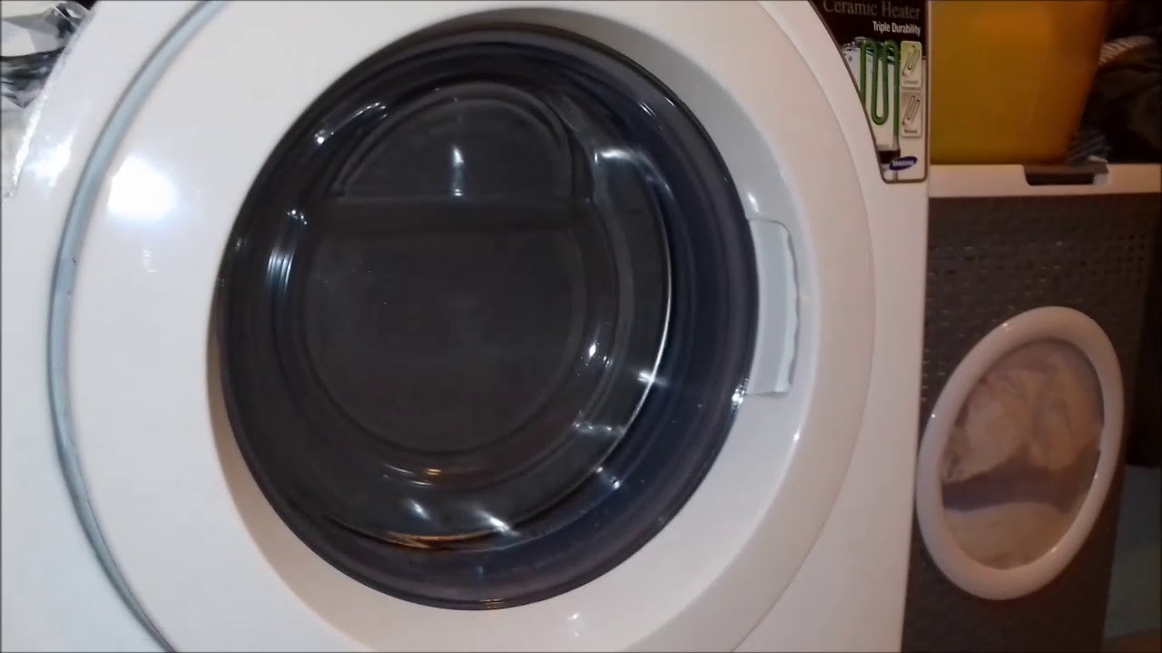 Lavatrice Samsung wf9700n3w parte 5 - risciacquo e centrifuga finale a 1000 giri