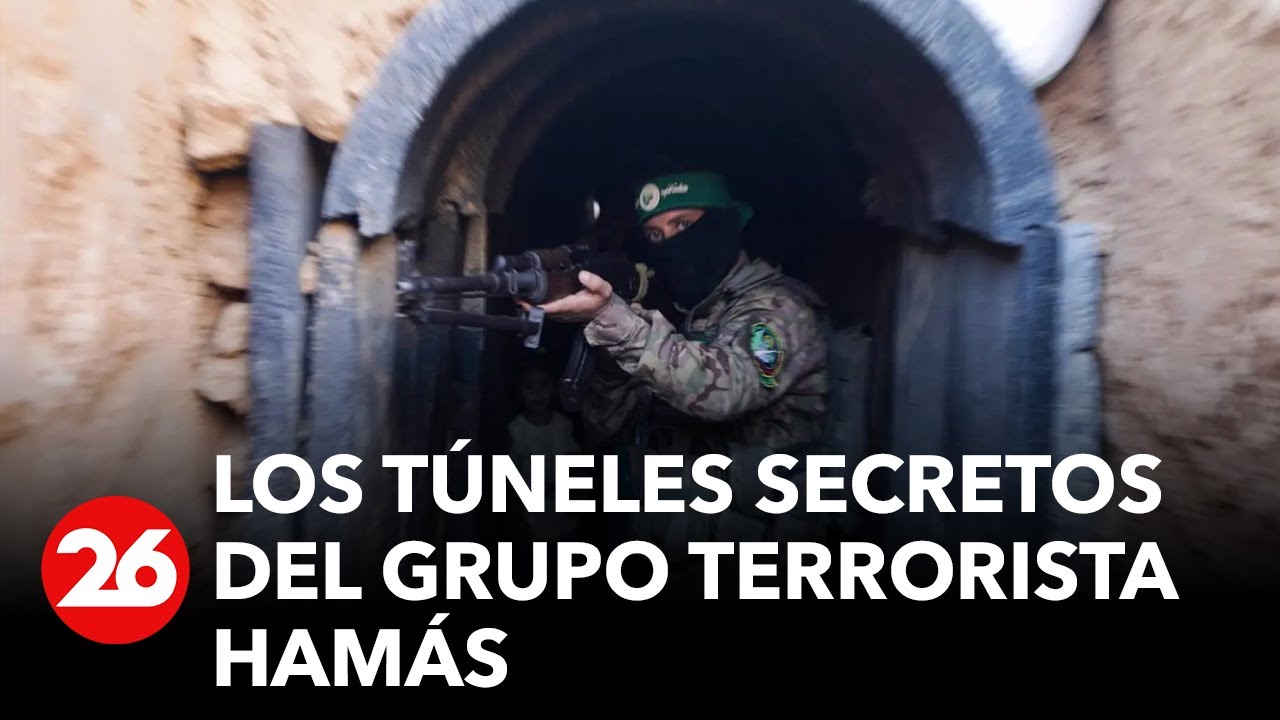 Los túneles secretos del grupo terrorista Hamás