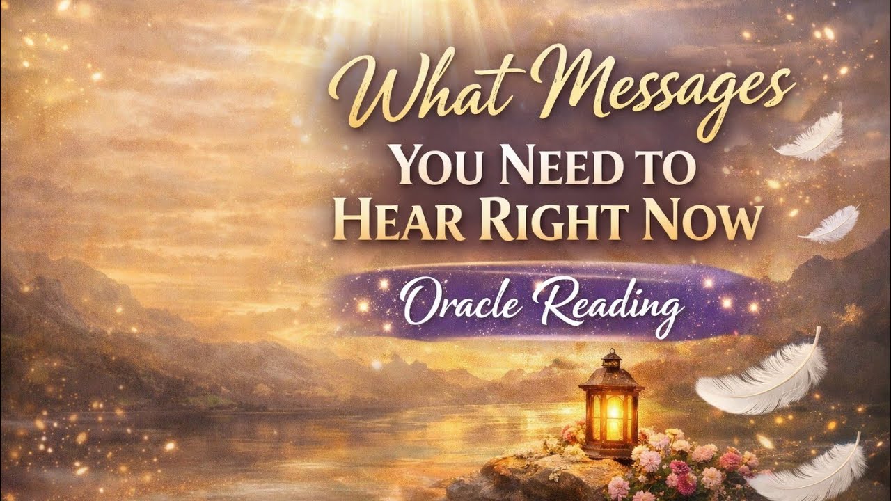 Messages you need to hear right now✨️ You are in middle of transitions. Oracle card reading💌
