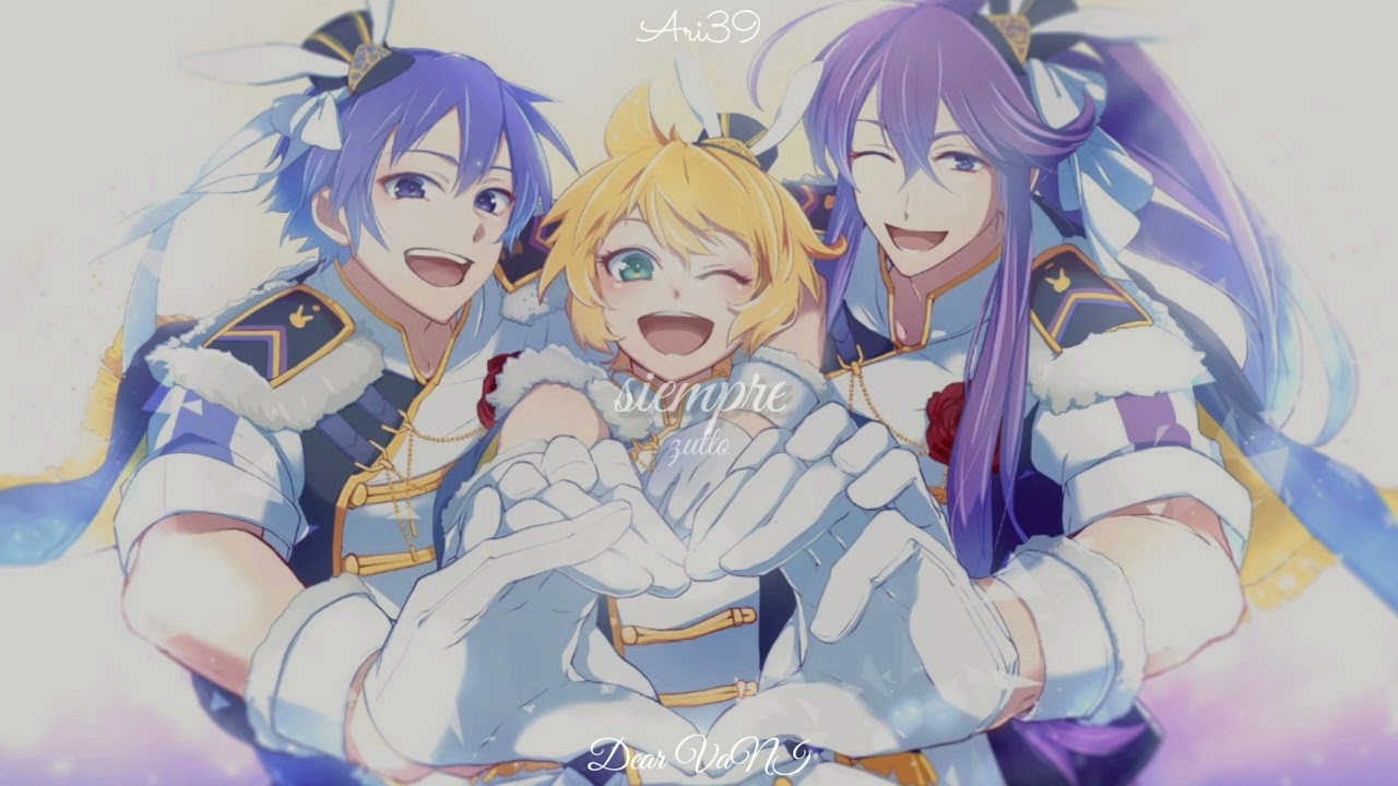 Dear VaNI\\ NatsuP, SCL Project feat. KAITO, Kamui Gakupo y Kagamine Len - Sub Español