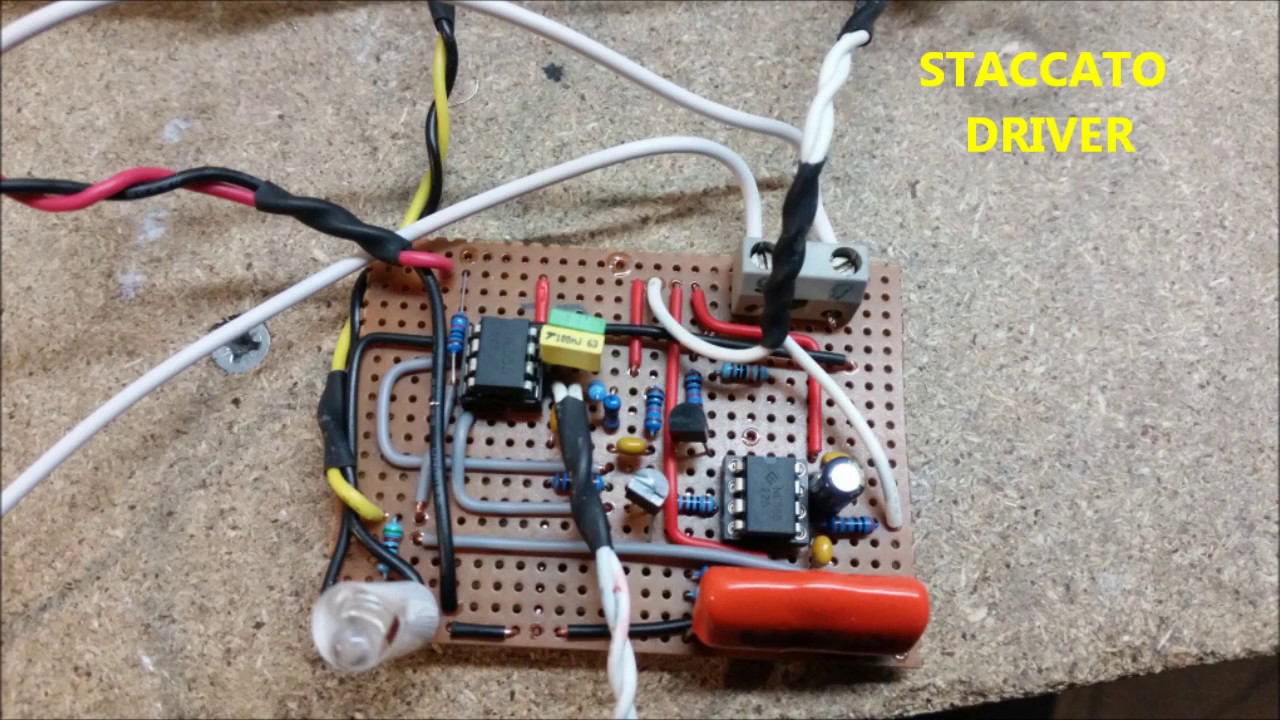 Single Mosfet SSTC with Staccato and a little bit of Slayer Exciter:-)