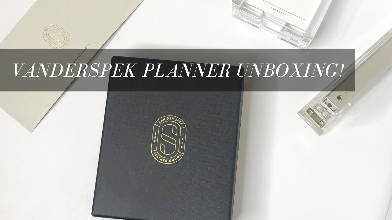 MY FIRST VDS! VANDERSPEK UNBOXING