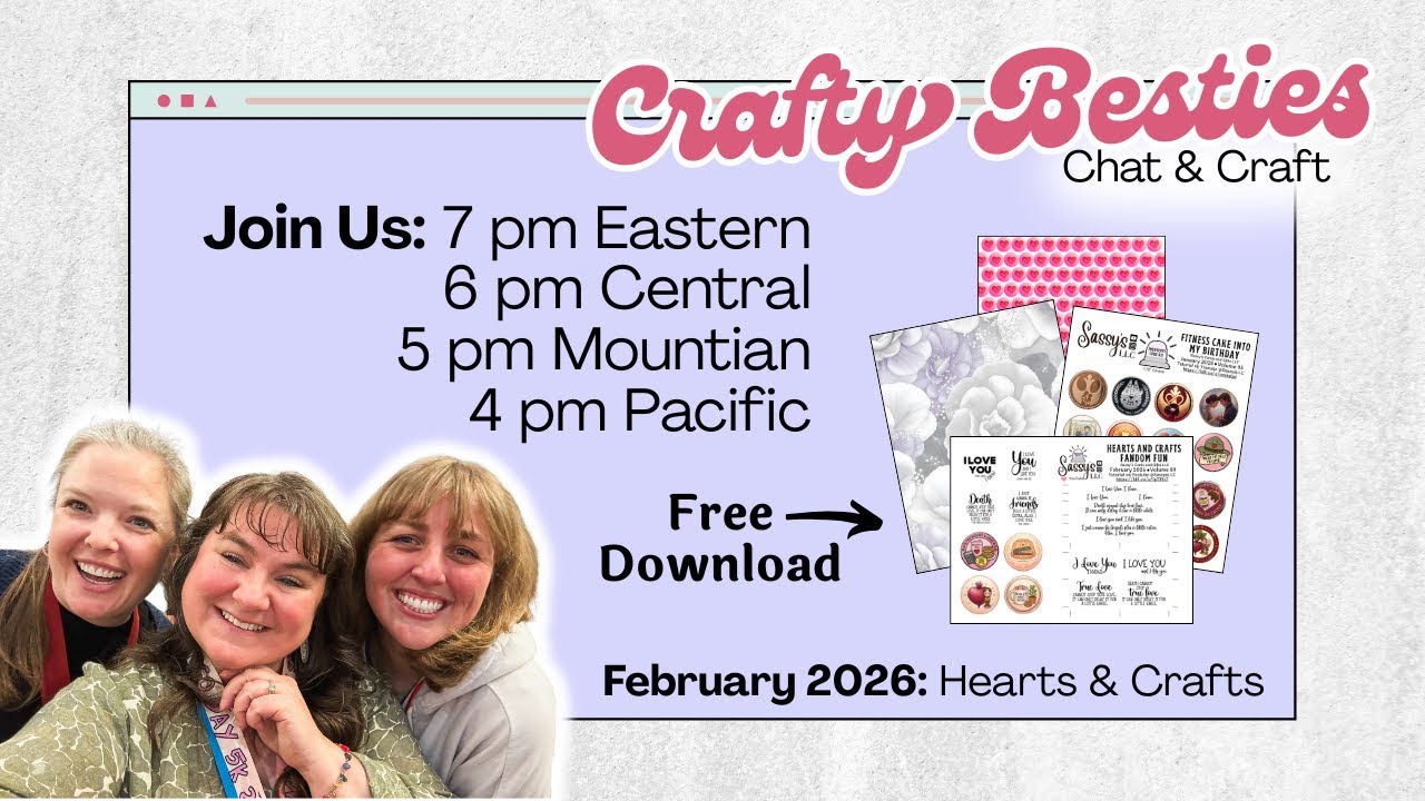 Craftt Along with What You Love--I'll be a Little Sweet and a Little Sassy
