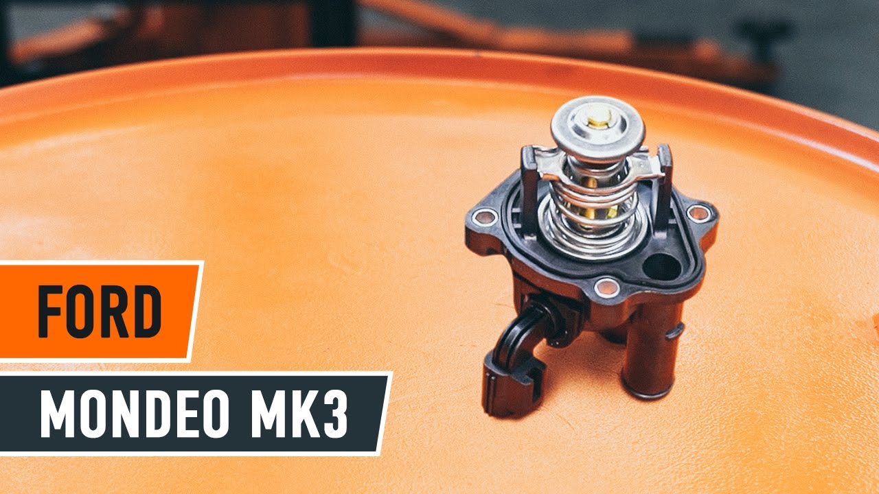 Jak vyměnit termostat na FORD MONDEO MK3 Sedan [NÁVOD AUTODOC]