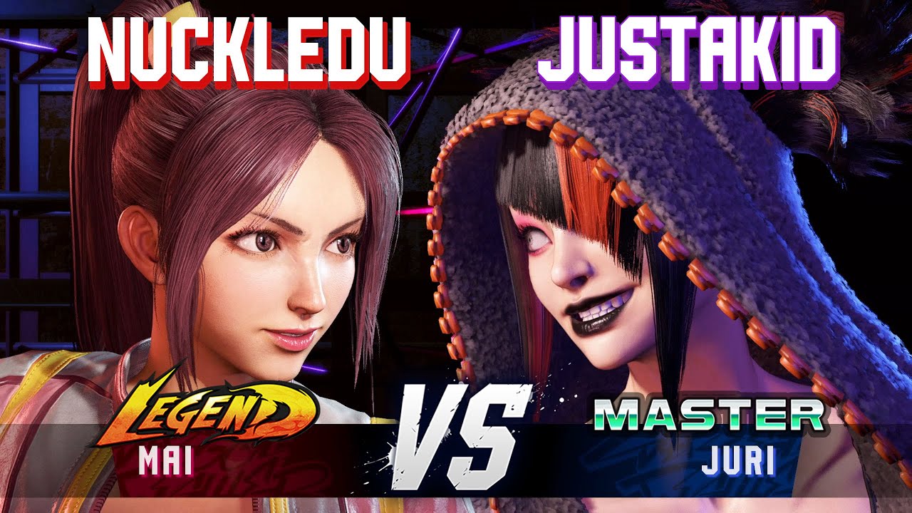 SF6 ▰ NUCKLEDU (Mai) vs JAK (Juri) ▰ High Level Gameplay