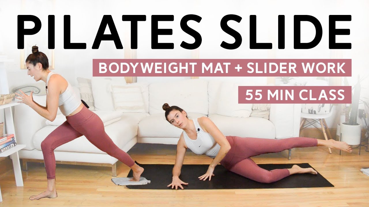 Pilates Slide Class (55 Mins) - Towel/Slider Only