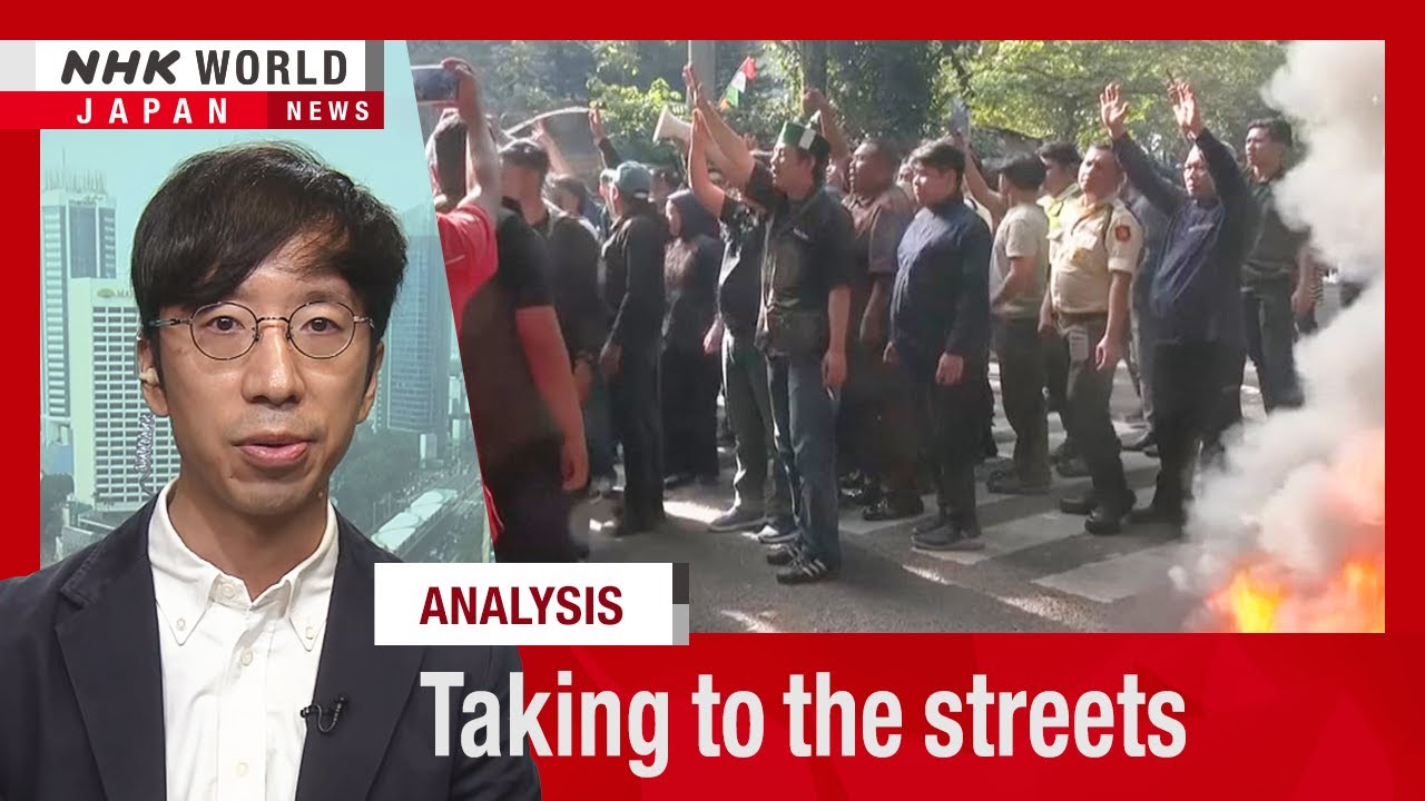 Protests continue in Indonesia despite government concessionsーNHK WORLD-JAPAN NEWS
