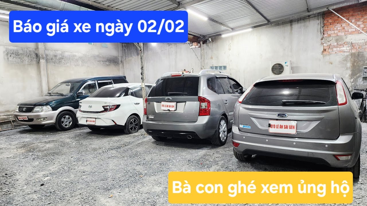 Ô Tô Lê Ân Sài Gòn | Báo giá xe ngày 02/02 bà con xem ủng hộ