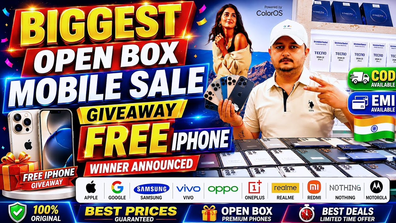 Biggest sale of used old secondhand iPhone Google pixel Samsung ultra vivo oneplus  mobiles in delhi