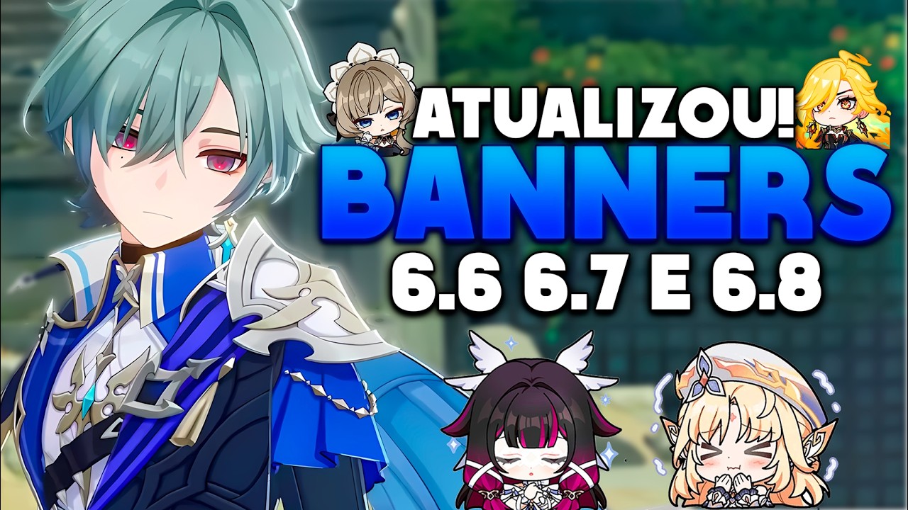 Columbina e MAVUIKA estão VOLTANDO! atualizou BANNERS e RERUNS 6.6 6.7 e 6.8| Genshin impact