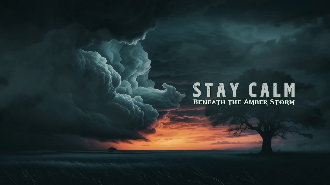Stay Calm Beneath the Amber Storm.