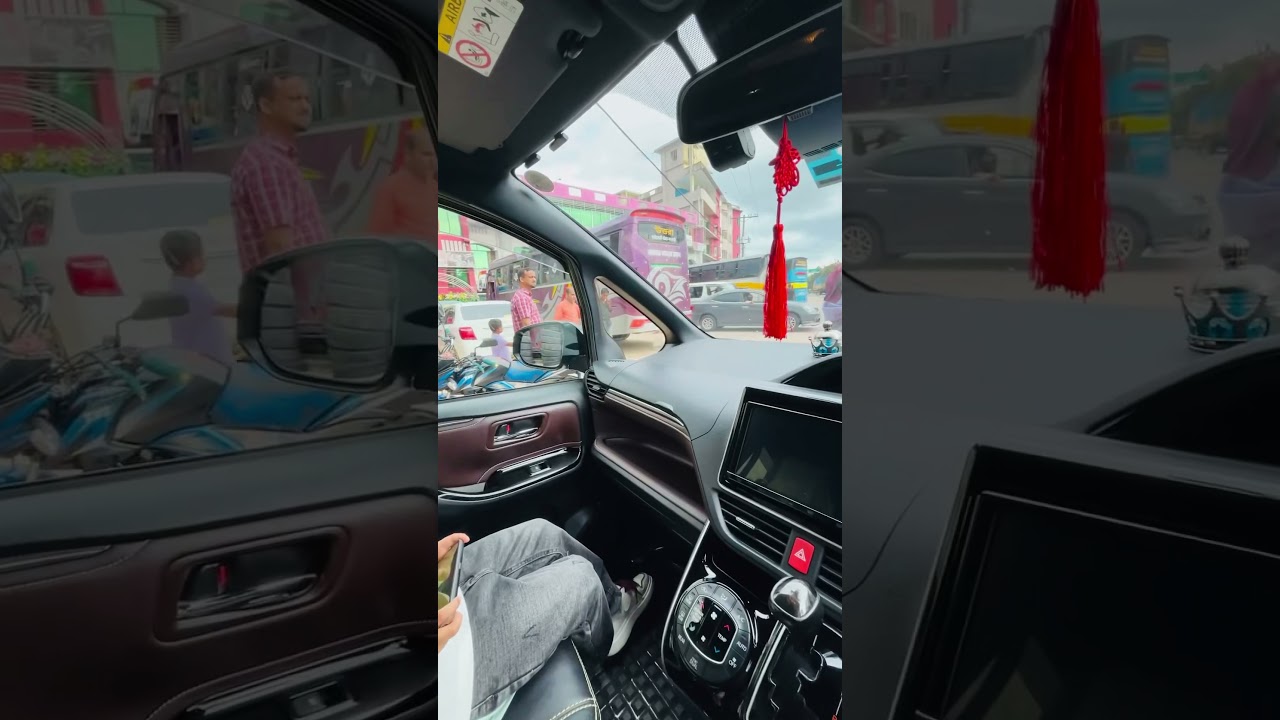 Dashboard View of Toyota esquire 