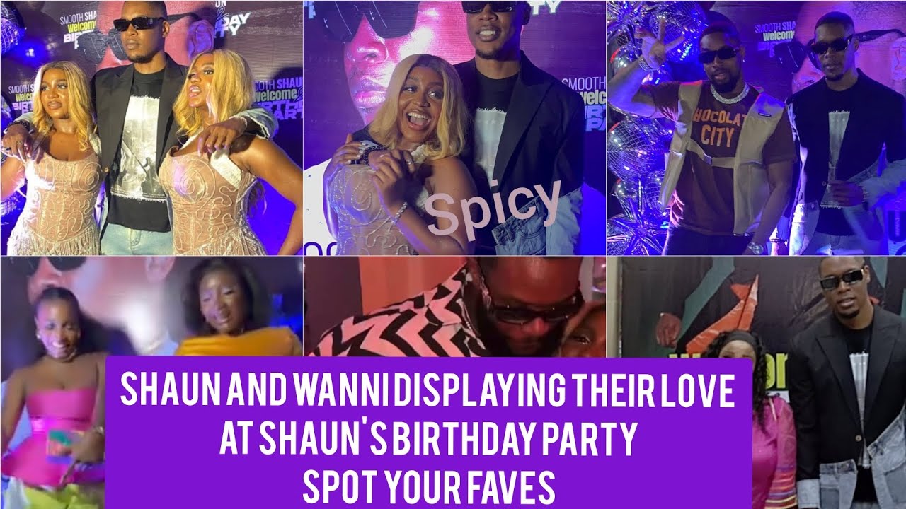 SHAUN & WANNI DISPLAY LOVE HOUSEMATES SHOW SUPPORT ON SHAUN'S BIRTHDAY #bbnaijaseason9 #shaunbbnaija