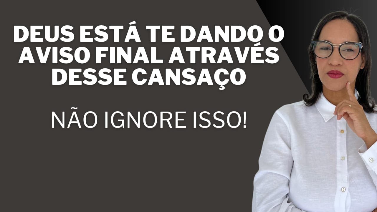 AO VIVO: Hoje Deus te dá o aviso final, acabou o deserto!