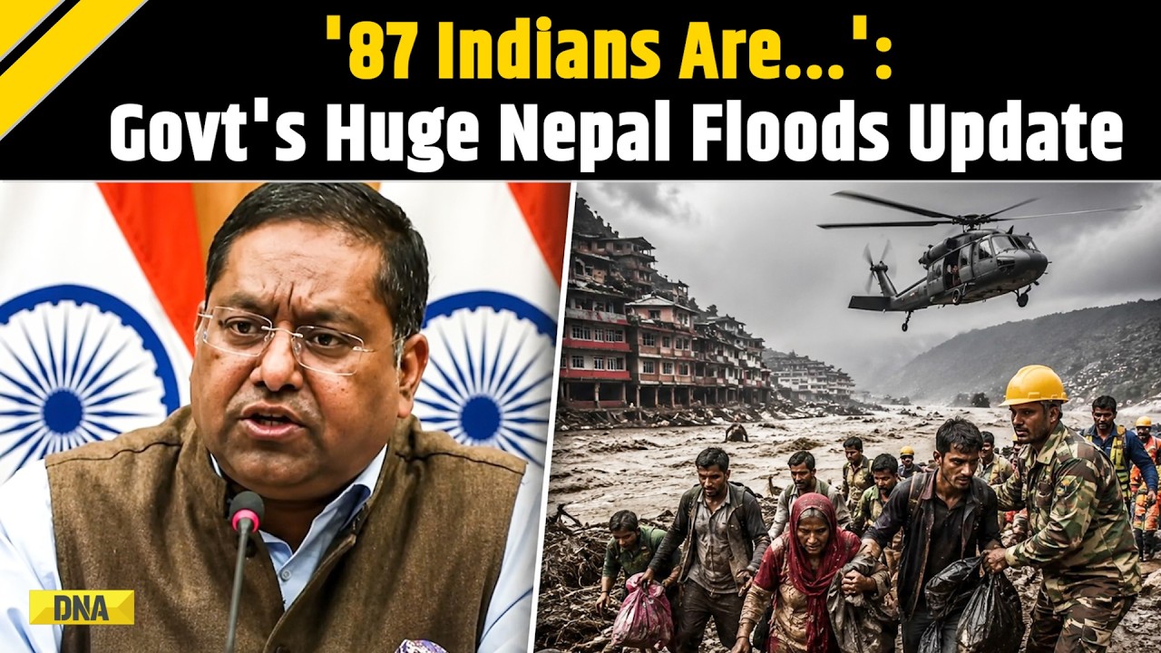 Nepal Floods: How Many Indians Rescued & How Many Still Missing? Government Shares Major Update