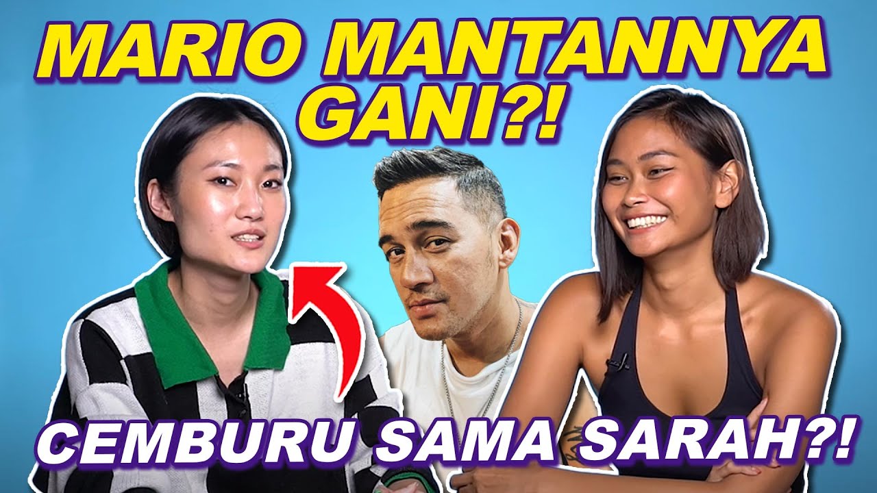 GANI CEMBURU SAMA SARAH TUMIWA INDONESIA'S NEXT TOP MODEL KARENA MARIO LAWALATA?!