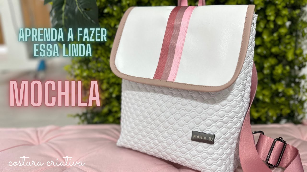 Aula Mochila Fácil - Linda e super rápida de fazer!!