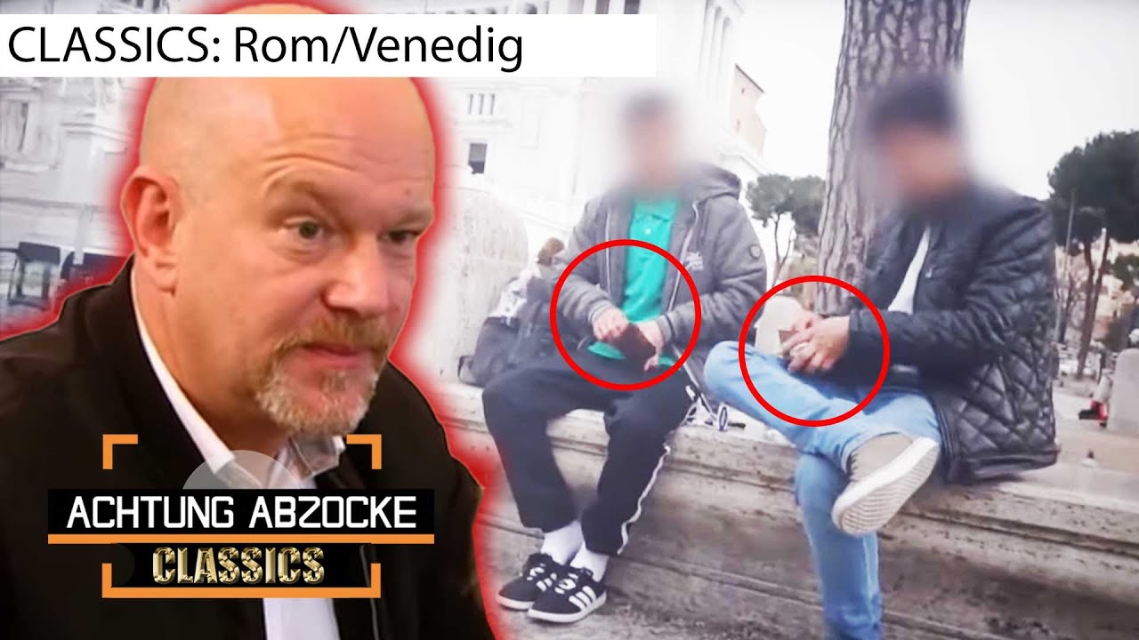 Teenie-Taschendiebe in Rom  😯 SCHOCKIEREND junge Straftäter l Achtung Abzocke CLASSICS | Kabel Eins