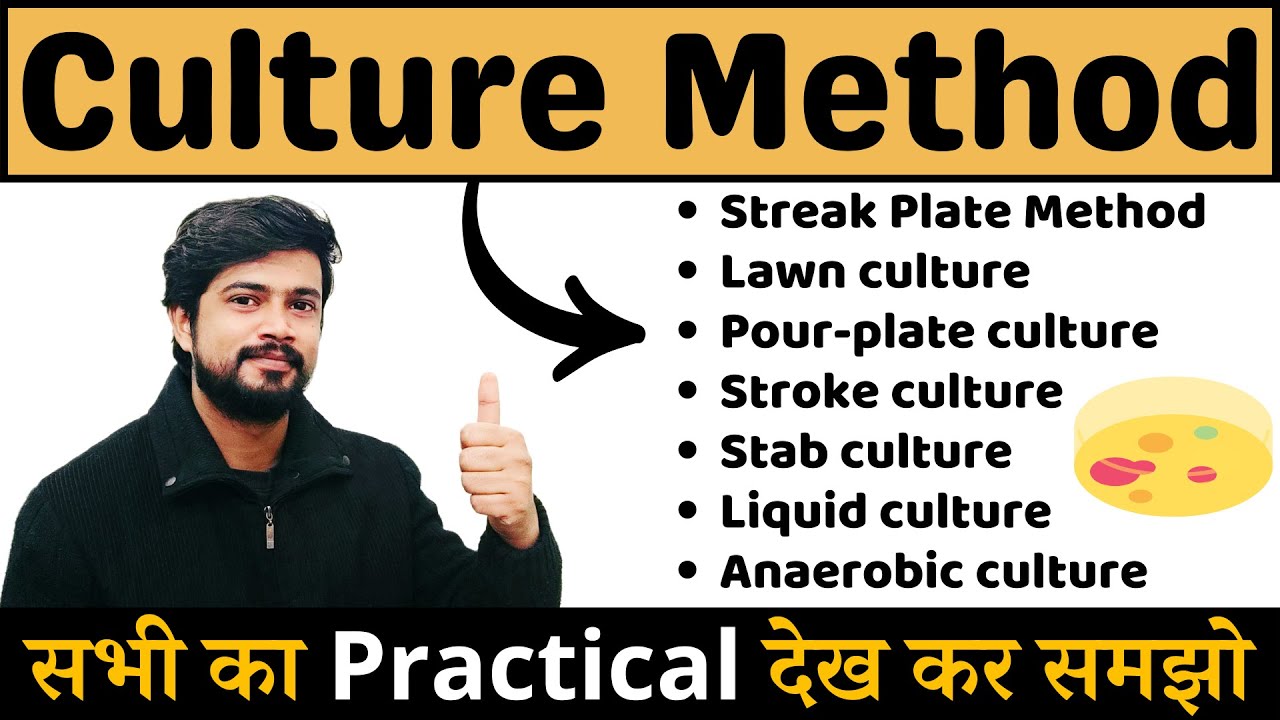 Culture Methods in Microbiology || Lab Practical in Hindi