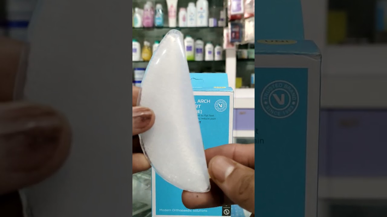 vissco medial arch support  silicone