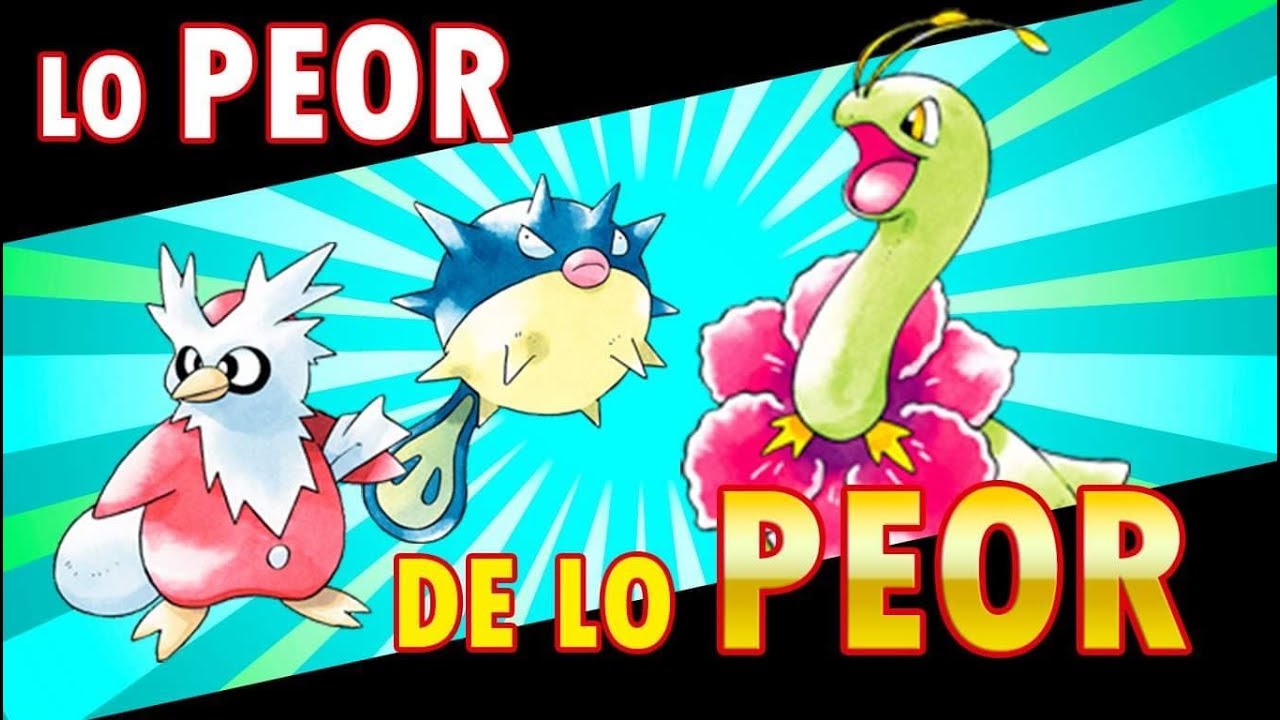 TOP 6 PEORES POKÉMON EN JOHTO PARA PASAR LA AVENTURA