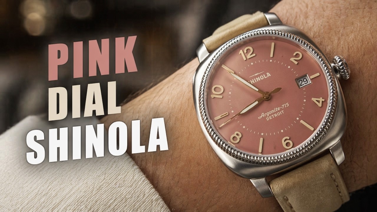 Recenzja zegarka Shinola Gomelsky Pink Dial