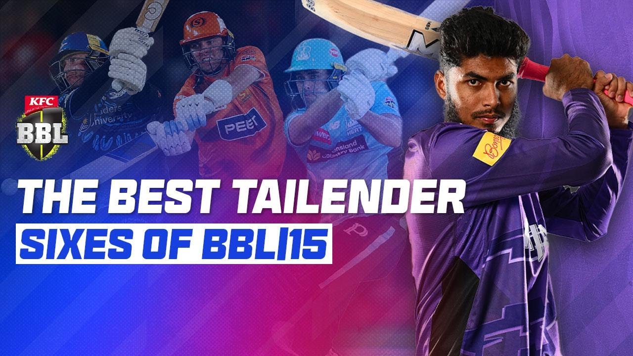 Who Said They Can't Bat?! 😅 Tailenders Smacking HUGE Sixes In #BBL15