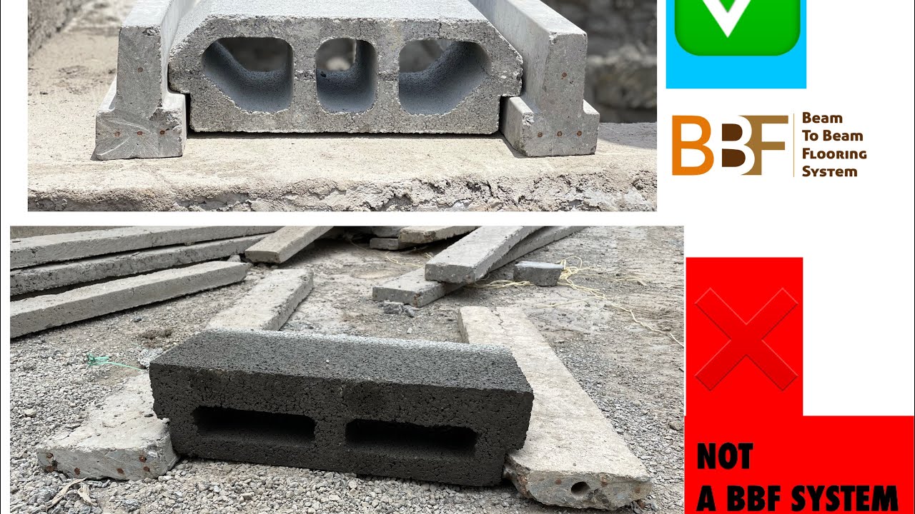 The difference between a Prestressed T- beam and a flat beam