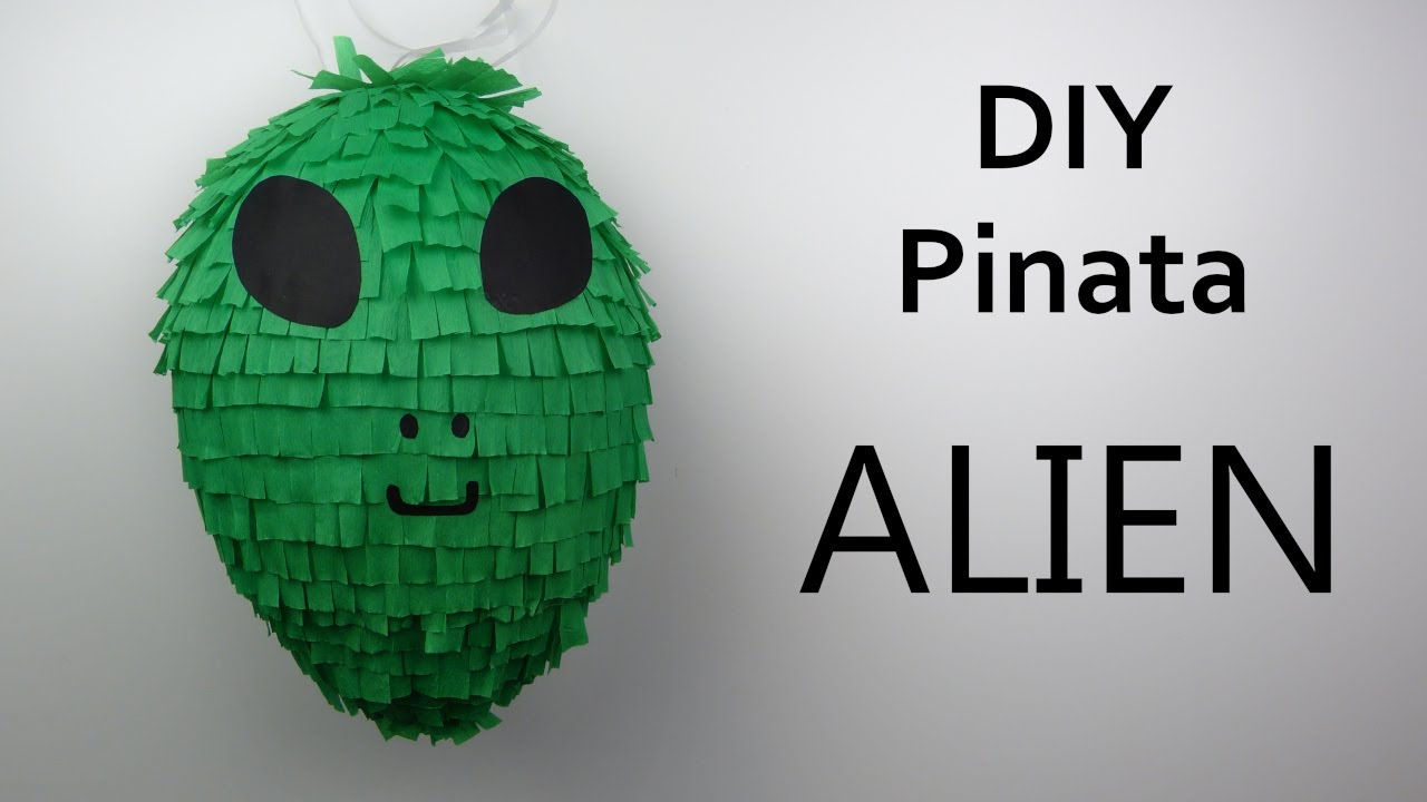 Alien Pinata. DIY Pinata 👽🎊