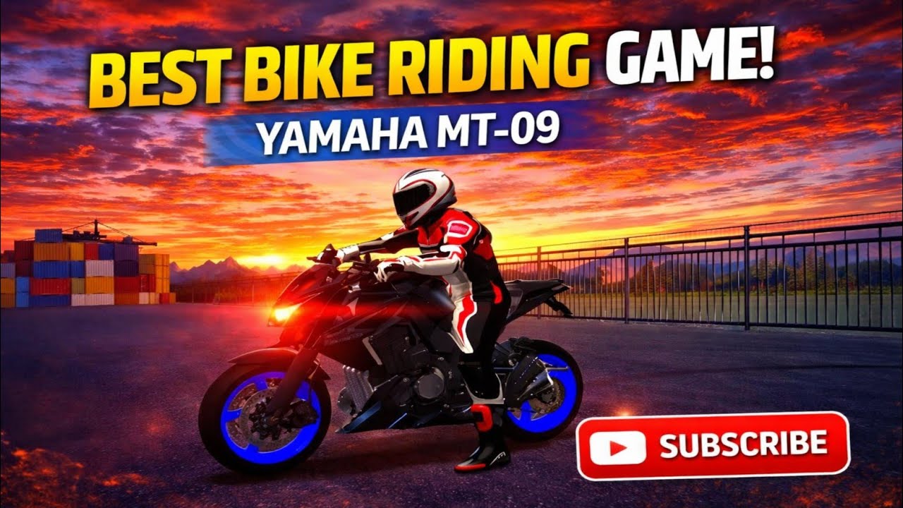 Yamaha MT-09 Extreme Stunt Gameplay 🔥 | Chandu Gaming 2.0 | Best Bike Simulator 2026 @chandugames001