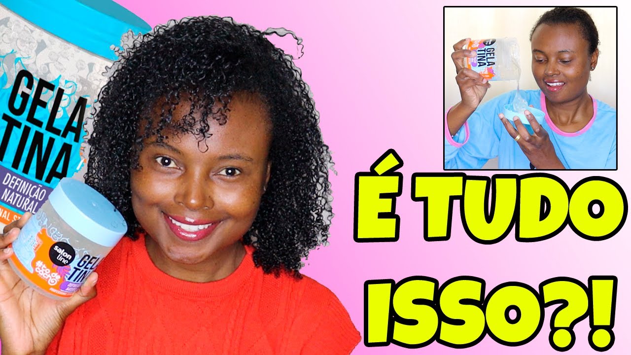 GELATINA DEFINIÇÃO NATURAL SALON LINE